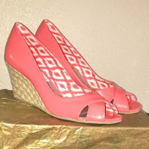 Dexflex Comfort Coral Wedge Heels